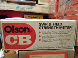 Vtg Olson CB SWR & Field Strength Meter Model CB067 USA Original Box!