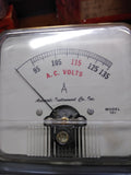 Vtg Accurate Instrument Model 101 AC Expanded Scale Voltmeter USA Original Box!