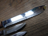 Vtg 3 Pc Kitchen Knife Lot Ekco Viscount RS Japan Imperial Veri Sharp Stainless!