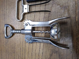 Vtg 3 Pc Kitchen Tool Lot Wine Bottle & Jar Lid Openers EB Italy Edlund Co Works