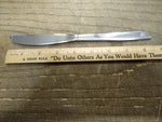 Vtg 6 Piece Dinner Knife Stainless Steel Oneida Community Twin Star Flatware Lot