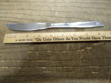 Vtg 6 Piece Dinner Knife Stainless Steel Oneida Community Twin Star Flatware Lot