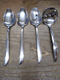 Vtg 4 Pc Ladle Spoon Serving Spoon SS Oneida Community Twin Star Flatware Lot