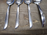 Vtg 4 Pc Ladle Spoon Serving Spoon SS Oneida Community Twin Star Flatware Lot
