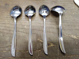 Vtg 4 Pc Ladle Spoon Serving Spoon SS Oneida Community Twin Star Flatware Lot