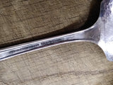Vtg 6 Pc Tudor Plate Oneida Queen Bess Serving Spoon Cake Pie Fork Knife Lot