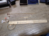 Vtg NOS 5 Pc Jewelry Necklace Bracelet Lot Rhinestones JB Rigant Avon Very Nice!