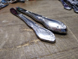 Vtg 11Pc Oneida Comm Stainless Chatelaine Solid & Hollow Handle Dinner Knife Lot