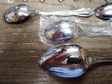 Vtg 15Pc Oneida Community Stainless Chatelaine Oval & Serving Spoon Flatware Lot