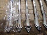 Vtg 9 Pc Oneida Community Stainless Chatelaine Dinner & Salad Fork Flatware Lot