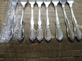 Vtg 9 Pc Oneida Community Stainless Chatelaine Dinner & Salad Fork Flatware Lot