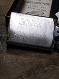 Vtg 1967 Zippo Slim Jet Avion Corp Polished Chrome Cigarette Lighter Papers Box!