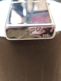 Vtg 1967 Zippo Slim Jet Avion Corp Polished Chrome Cigarette Lighter Papers Box!