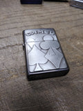 Vtg Unfired 1996 Zippo Camel Playing Card Suites Cigarette Lighter Minty!