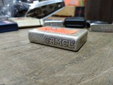 Vtg Unfired 1998 Zippo Camel Antique Silver Plate Cigarette Lighter Minty!
