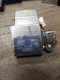 Vtg Unfired 1998 Zippo Camel Antique Silver Plate Cigarette Lighter Minty!