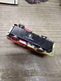 Vtg Vomag Fire Engine 13 ZZ Germany Christmas Ornament Tin Toy Fire Truck