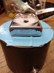 Vtg 2005 Zippo Lone Wolf Face Cigarette Lighter Chrome Working Nice Snap!