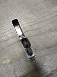 Vtg 2005 Zippo Lone Wolf Face Cigarette Lighter Chrome Working Nice Snap!