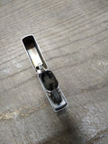 Vtg 2005 Zippo Lone Wolf Face Cigarette Lighter Chrome Working Nice Snap!