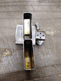 Vtg 2005 Zippo Lone Wolf Face Cigarette Lighter Chrome Working Nice Snap!