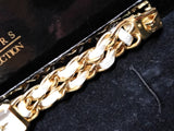 Vtg Women's Joan Rivers Classic Gold Tone Quartz Watch 7.25" Working w/Box Nice!