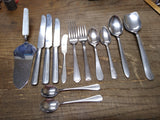 Vtg 13 Piece Assorted Flatware Lot Stainless Steel Forks Spoons Knives