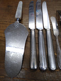 Vtg 13 Piece Assorted Flatware Lot Stainless Steel Forks Spoons Knives