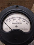 Vtg Texas Instruments Model #431 0-500 DC Milliamperes Panel Meter Dallas Texas