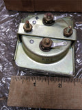 Vtg Ideal Precision Meter Co DC Volts 0-15 Panel Meter w/Box