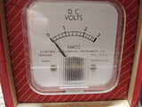 Vtg Emico High Tork DC Volts 0-3 Milliamperes Panel Meter w/Box