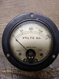 Vtg Weston Electrical Volts DC 0-200 Panel Meter Model 506 Made In USA