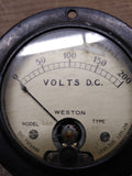 Vtg Weston Electrical Volts DC 0-200 Panel Meter Model 506 Made In USA