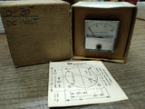 Vtg Triplett 0-30 DC Volts Model 120 G Panel Meter w/Box USA
