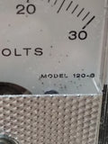 Vtg Triplett 0-30 DC Volts Model 120 G Panel Meter w/Box USA