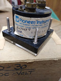 Vtg Triplett 0-30 DC Volts Model 120 G Panel Meter w/Box USA