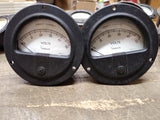 Vtg 2 Piece Lot Simpson Electrical Volts DC 0-50 Panel Meter Made In USA