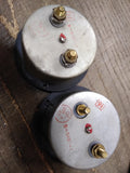 Vtg 2 Piece Lot Simpson Electrical Volts DC 0-50 Panel Meter Made In USA