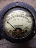 Vtg 4pc Panel Meter Parts Repair Lot Shurite Columbia Readrite General Electric