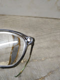 Vtg 1940's AO American Optical Safety Glasses Goggles Side Mesh USA Nice Shape!