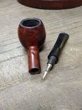 Vtg Arlington Imported Briar Smoking Tobacco Pipe Apple Body With Stinger Nice!