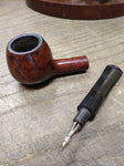 Vtg Arlington Imported Briar Smoking Tobacco Pipe Apple Body With Stinger Nice!