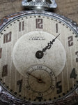 Vtg 3 Pc Pocket Watch Parts and Repair Lot Firefly, Solomax Cadillac, New Haven