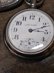 Vtg 3 Pc Pocket Watch Parts and Repair Lot Firefly, Solomax Cadillac, New Haven