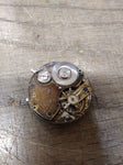 Vtg 3 Pc Pocket Watch Parts Repair Lot Civic Fidelis Movements Porcelain Dials