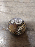 Vtg 3 Pc Pocket Watch Parts Repair Lot Civic Fidelis Movements Porcelain Dials