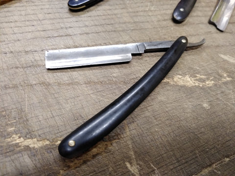 Vtg W Bingham Co Barber's Special Straight Edge Razor Nice Scales Cleveland Ohio