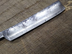 Vtg 1902 Geo W Korn Double Hollow Straight Edge Razor Celluloid Scales Bolsters