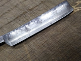 Vtg 1902 Geo W Korn Double Hollow Straight Edge Razor Celluloid Scales Bolsters