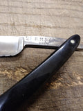 Vtg Antique B M & Co #67 Germany w/Jimps Hollow Ground Straight Edge Razor